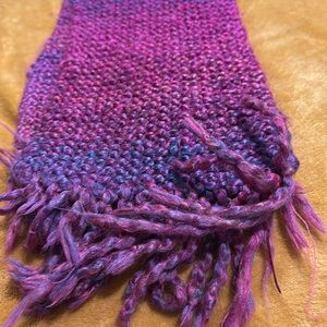 Skinny Scarf Hand Knitted